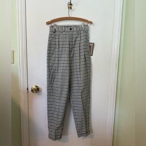 Vintage 90s Memphis pleated pants size 9-10 NWT 100% cotton